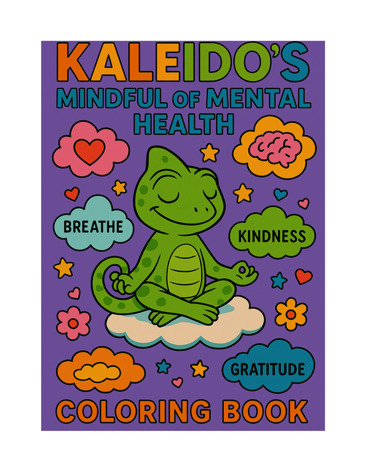 Kaleido's Mindful Of Mental Health Coloring Book (Digital Download)