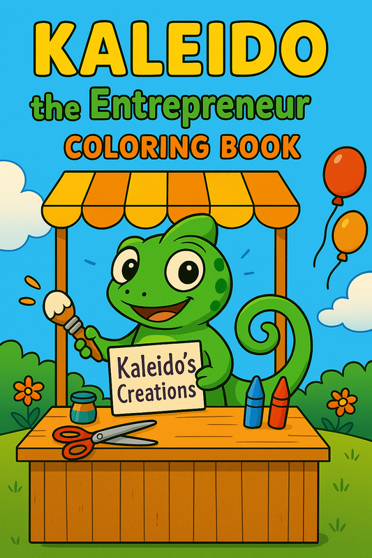 Kaleido The Entreprenuer Coloring Book (Digital Download)