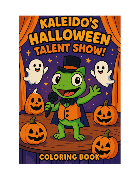 Kaleido's Halloween Talent Show Coloring Book (Digital Download)