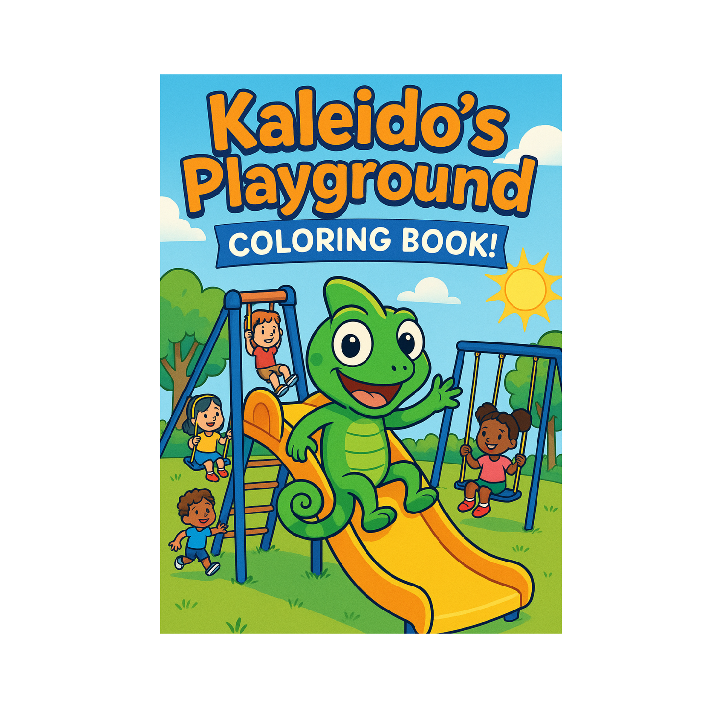 Kaleido's Playground Coloring Book (Digital Download)