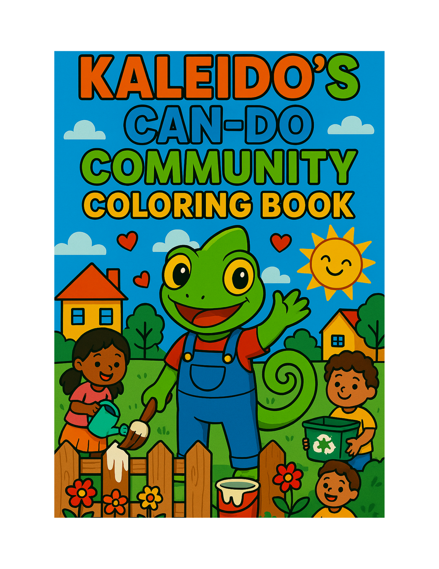 Kaleido's Can Do Community (Digital Download) Coloring Book