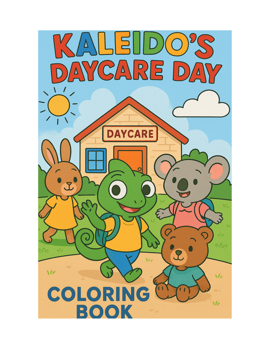 Kaleido's Daycare Day Coloring Book (Digital Download)
